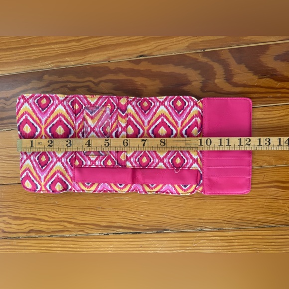 Vera Bradley Pink Floral Wallet - Picture 2 of 4